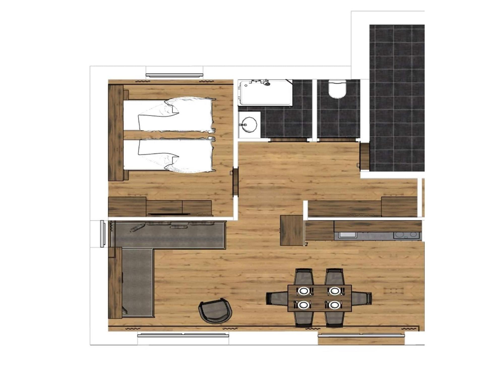 Large Apartment In Sankt Georgen With Balcony Fürstau Kültér fotó